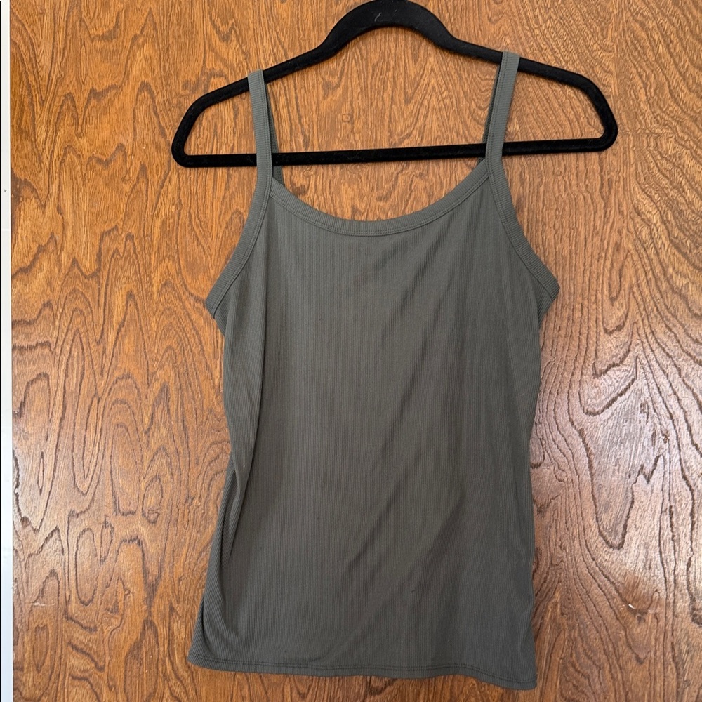 No Boundaries Olive Camisole Top